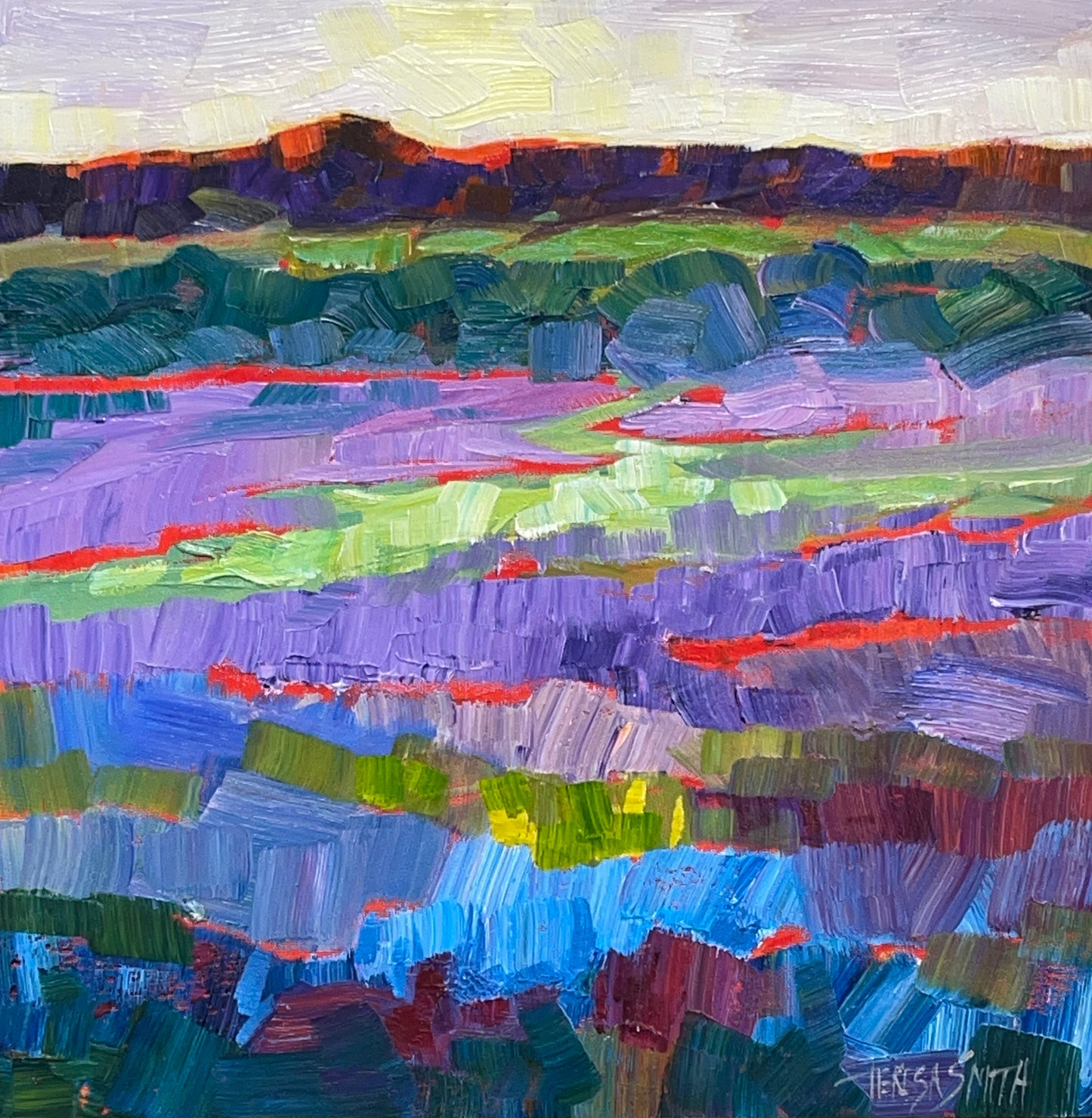 TS-2509 Lavender Fields 8 x 8