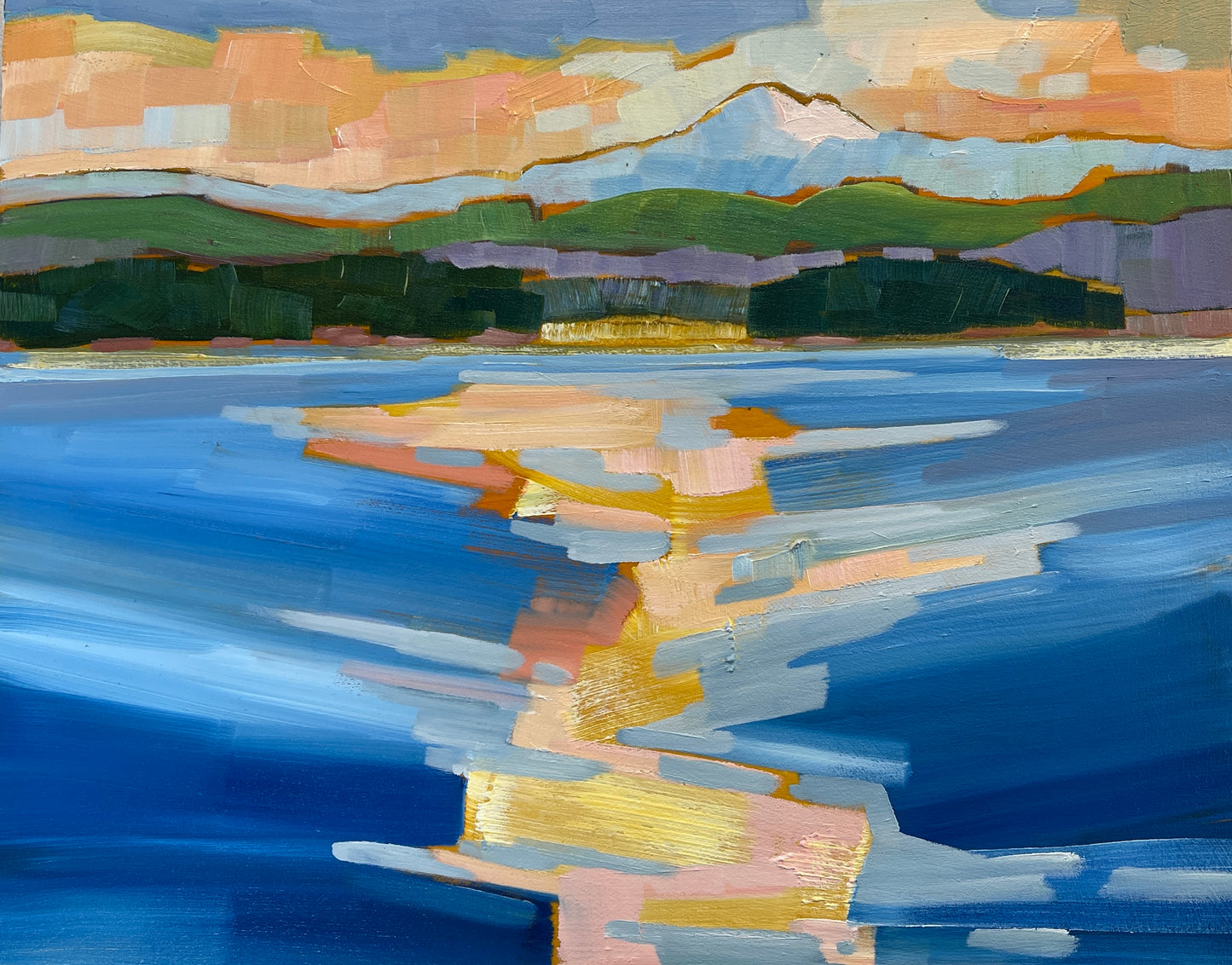 TS-2506 Baker Reflected 11 x 14 in oil on panel