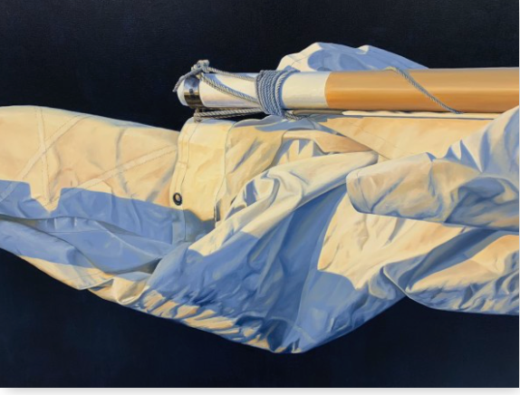 DD-2312 Sunset Sail 30 x 40 oil on canvas